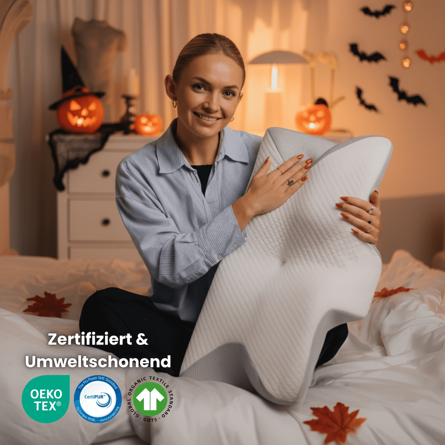 SleepFit Pillow - Orthopedic design for healthy sleep