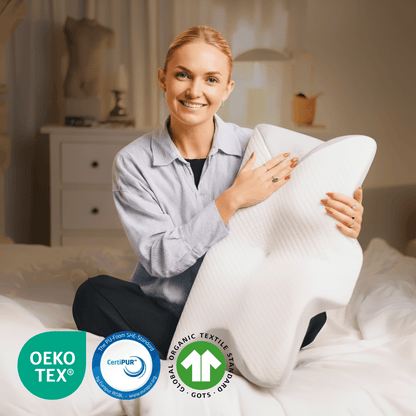 SleepFit Kissen - Orthopädisches Design für gesunden Schlaf