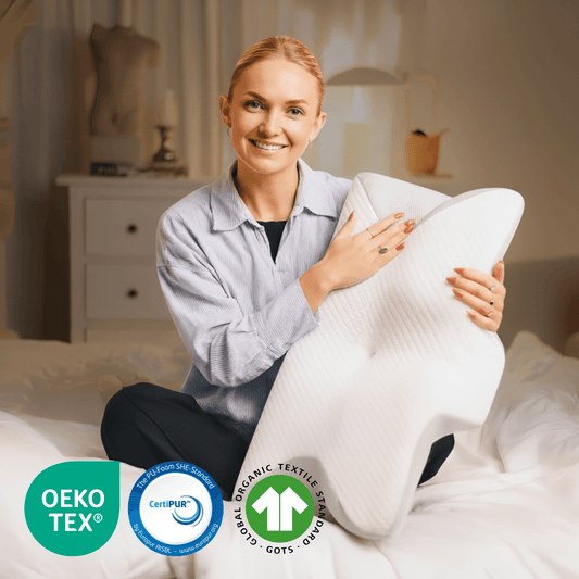 SleepFit Pillow - Orthopedic design for healthy sleep
